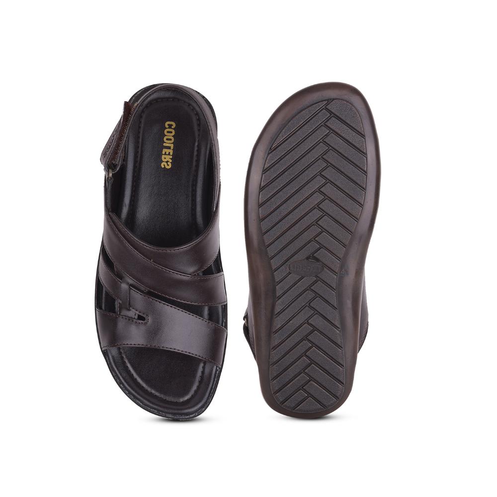 Coolers By Liberty COOL99-9 Mens Brown Formal Sandal
