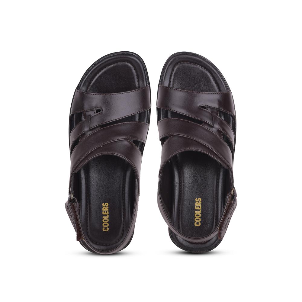 Coolers By Liberty COOL99-9 Mens Brown Formal Sandal