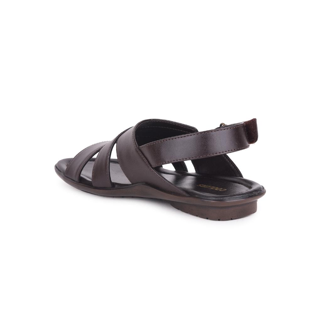 Coolers By Liberty COOL99-9 Mens Brown Formal Sandal