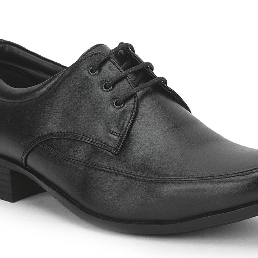 Fortune (Black) Formal Lace Up Shoes For Men LB37-1 By Liberty
