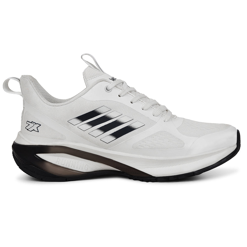 Buy White Leap7x Sports Running Shoes For Men Online