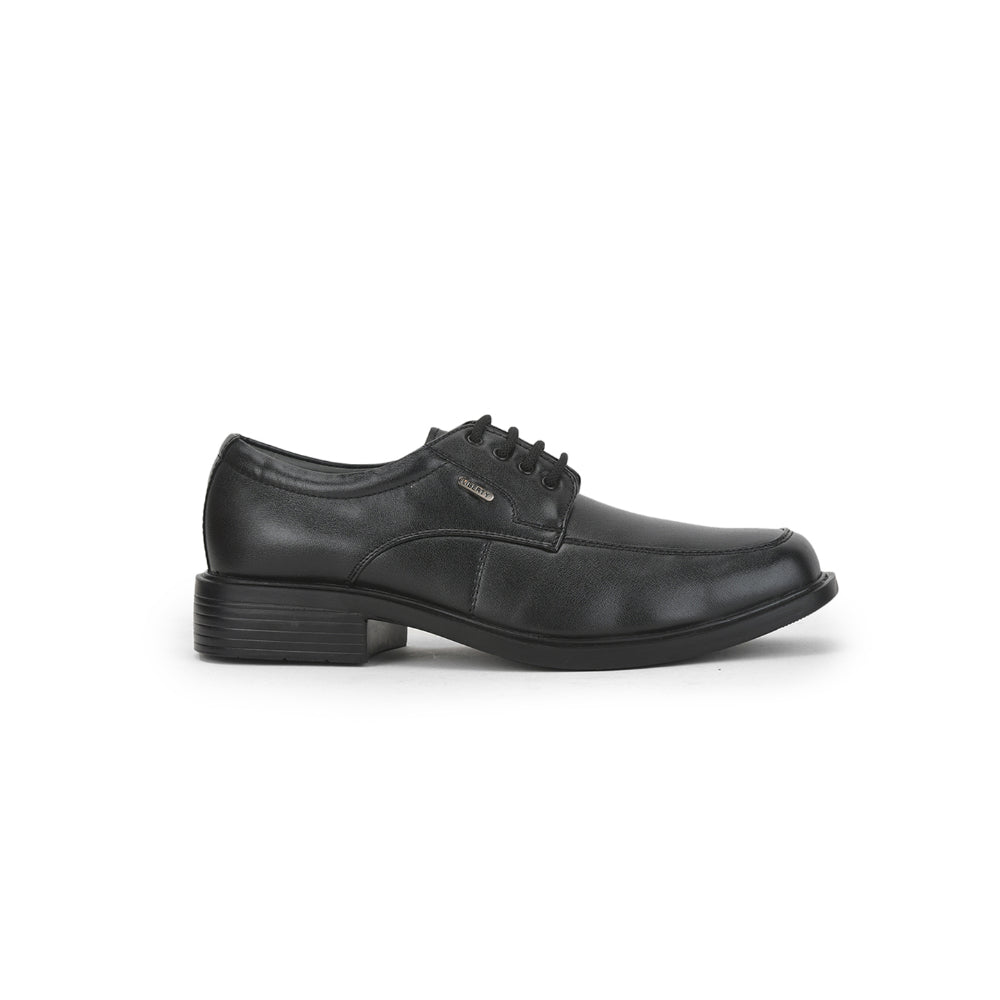 Fortune Lacing Black Formal Derby Shoes For Men 55-16 By Liberty