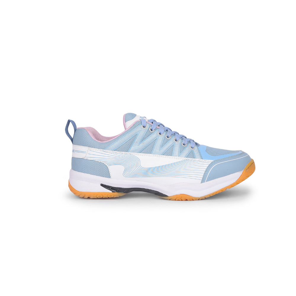 FREEDOM Sports Sky Blue Badminton Shoes For Men GRIPPER-1 By Liberty