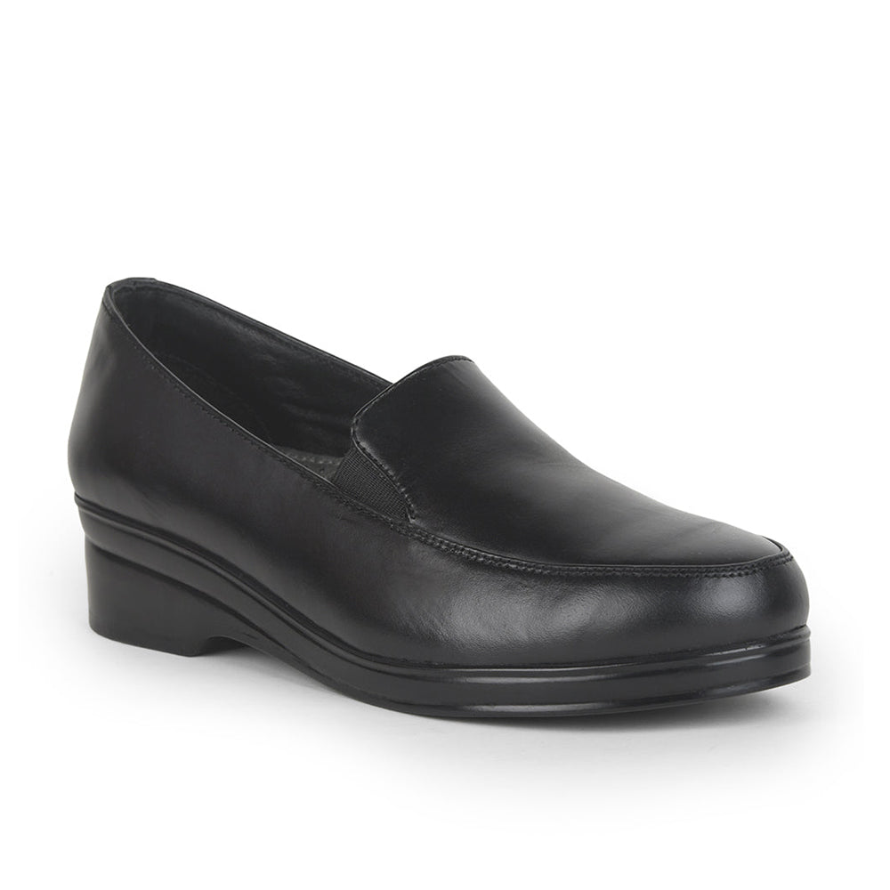Gliders Formal Shoes Black Ballerina For Women 32332-2M By Liberty