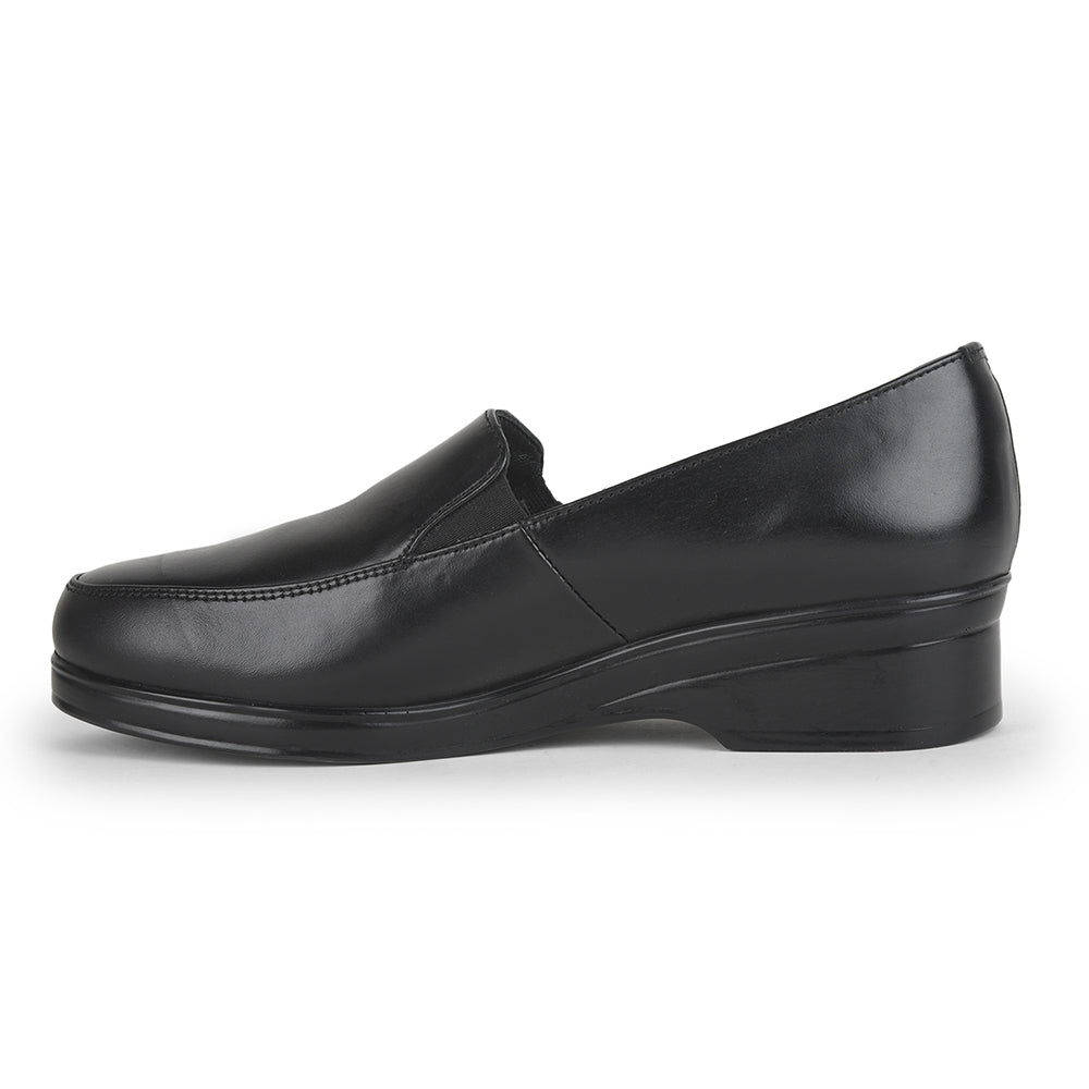 Gliders Formal Shoes Black Ballerina For Women 32332-2M By Liberty