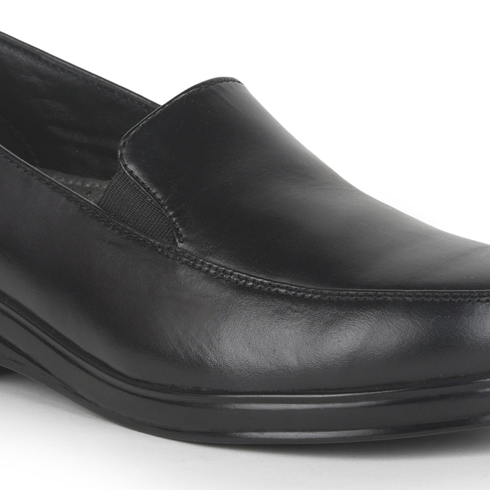 Gliders Formal Shoes Black Ballerina For Women 32332-2M By Liberty