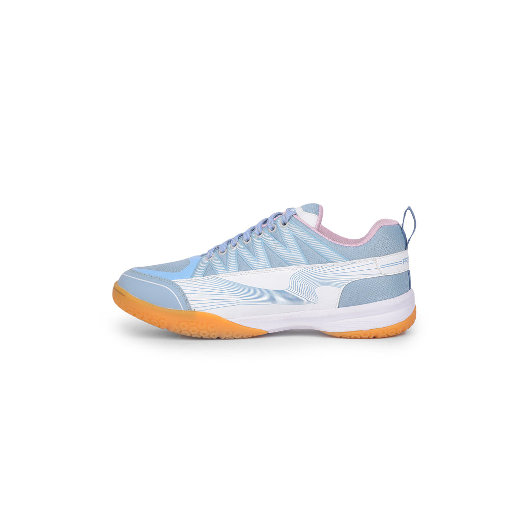 FREEDOM Sports Sky Blue Badminton Shoes For Men GRIPPER-1 By Liberty