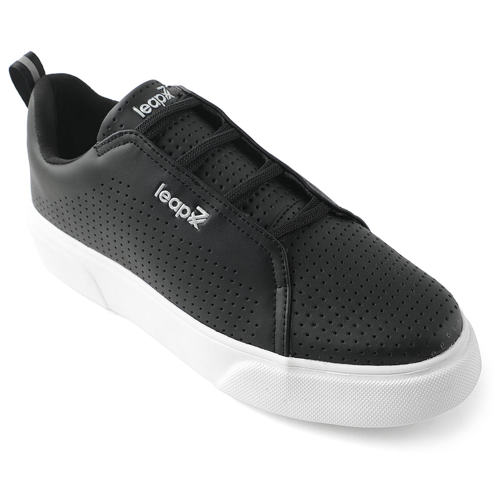 Buy Leap7x Lacing Black Casual Sneakers For Men CROATIA-2E By Liberty