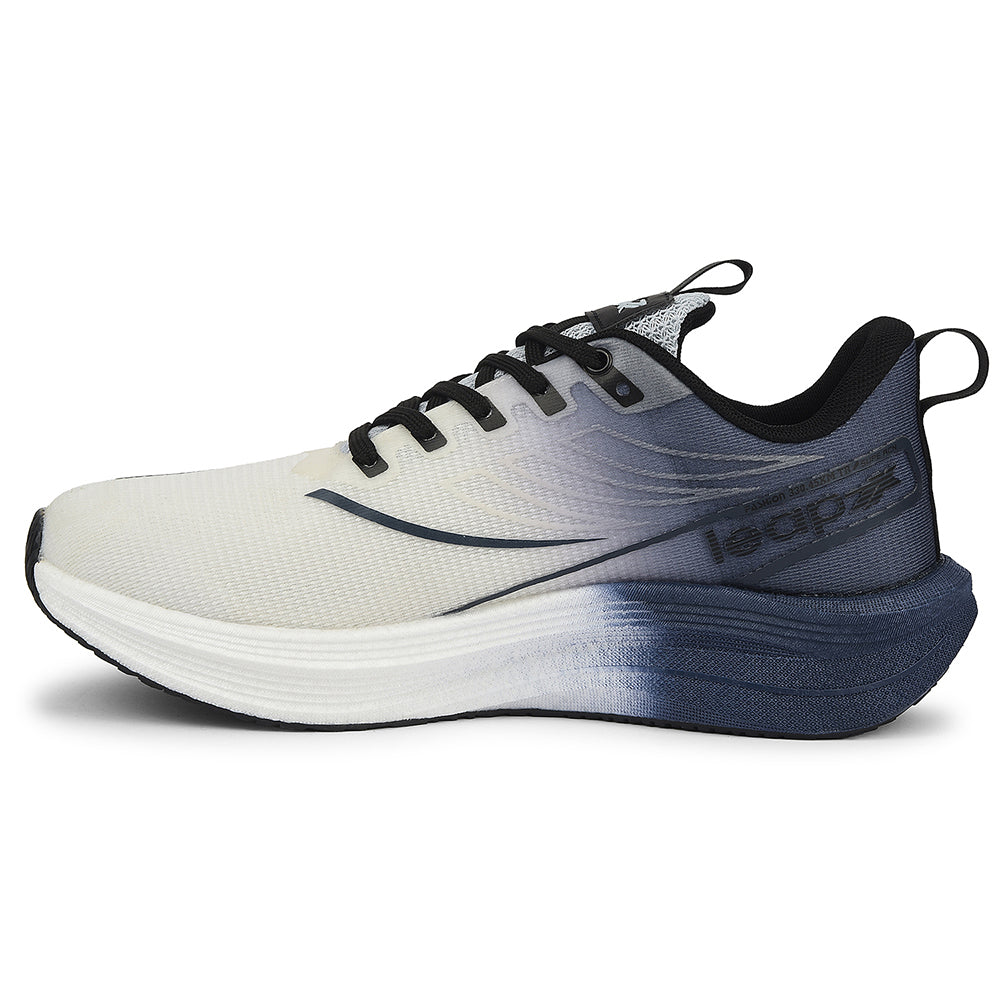 Buy Leap7x Light Grey Sports Lacing Running Shoes