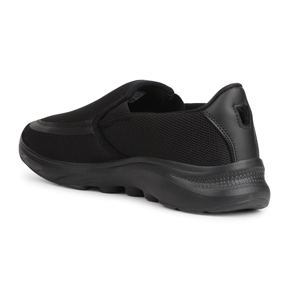 Buy Leap7x Black Casual Non Lacing Shoes For Men DENIS-1