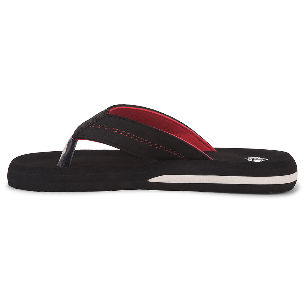 A-HA Black Casual Flip-Flops For Men EXACT By Liberty