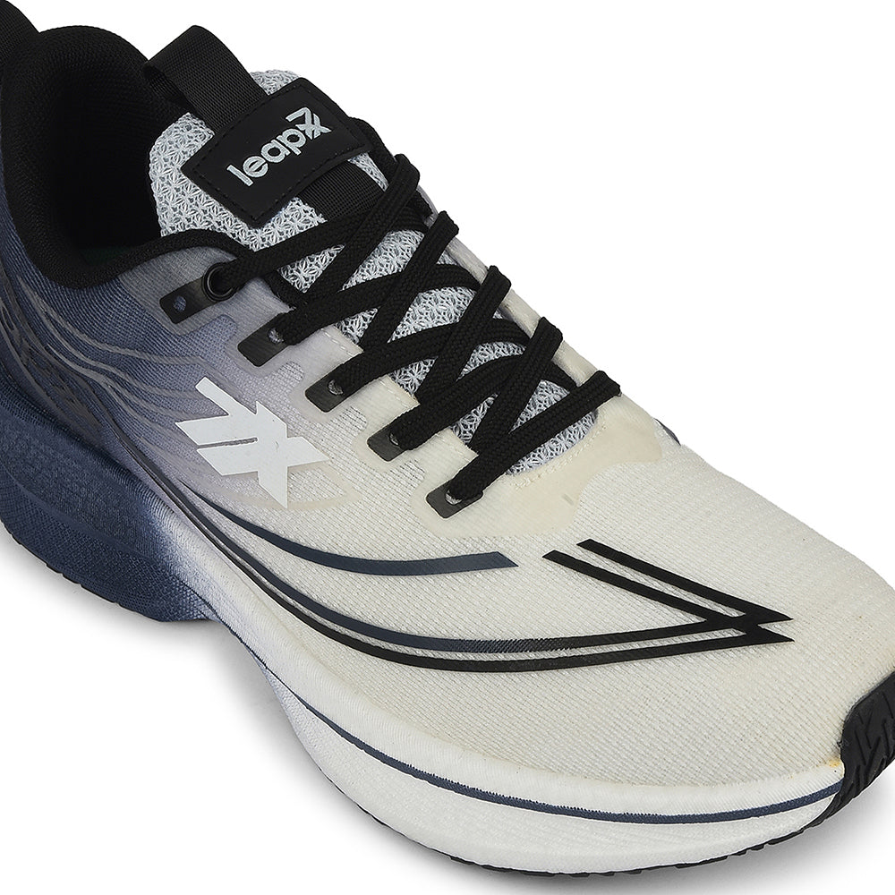 Buy Leap7x Light Grey Sports Lacing Running Shoes