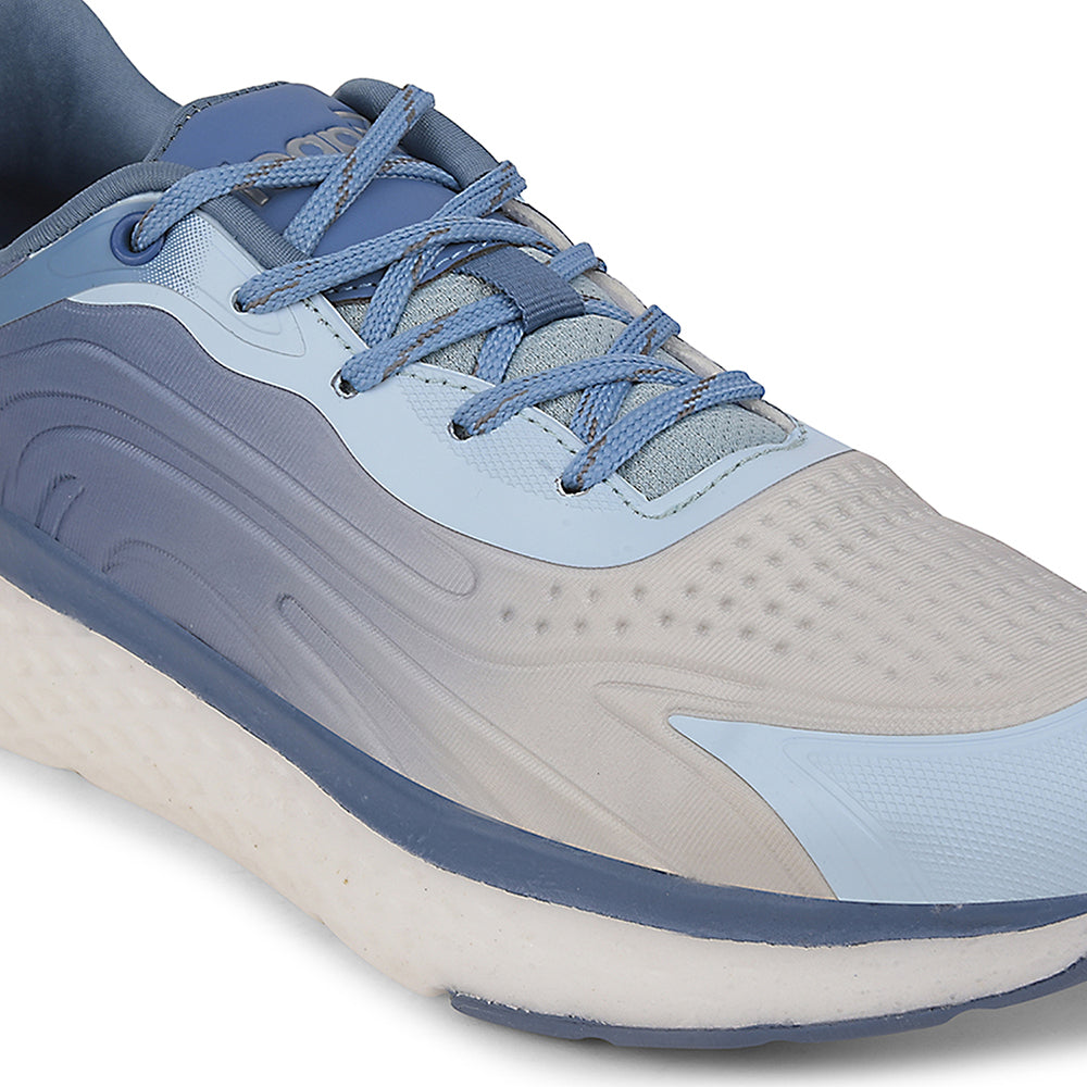 Buy Leap7x Blue Sports Lacing Running Shoes For Men NITRUN-10 By