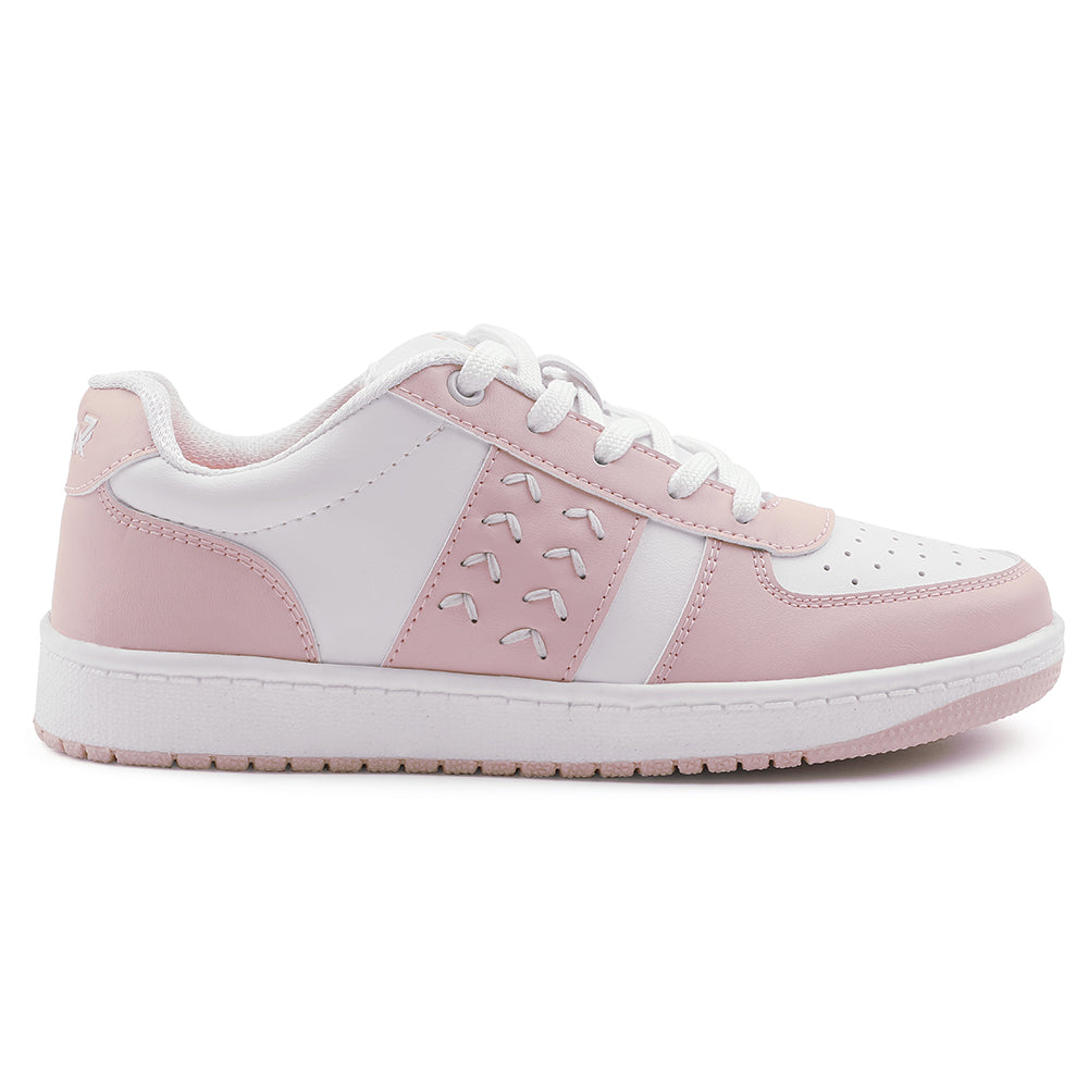 Buy Leap7x Lacing Peach Casual Sneakers For Women NEXTY-2E By Liberty