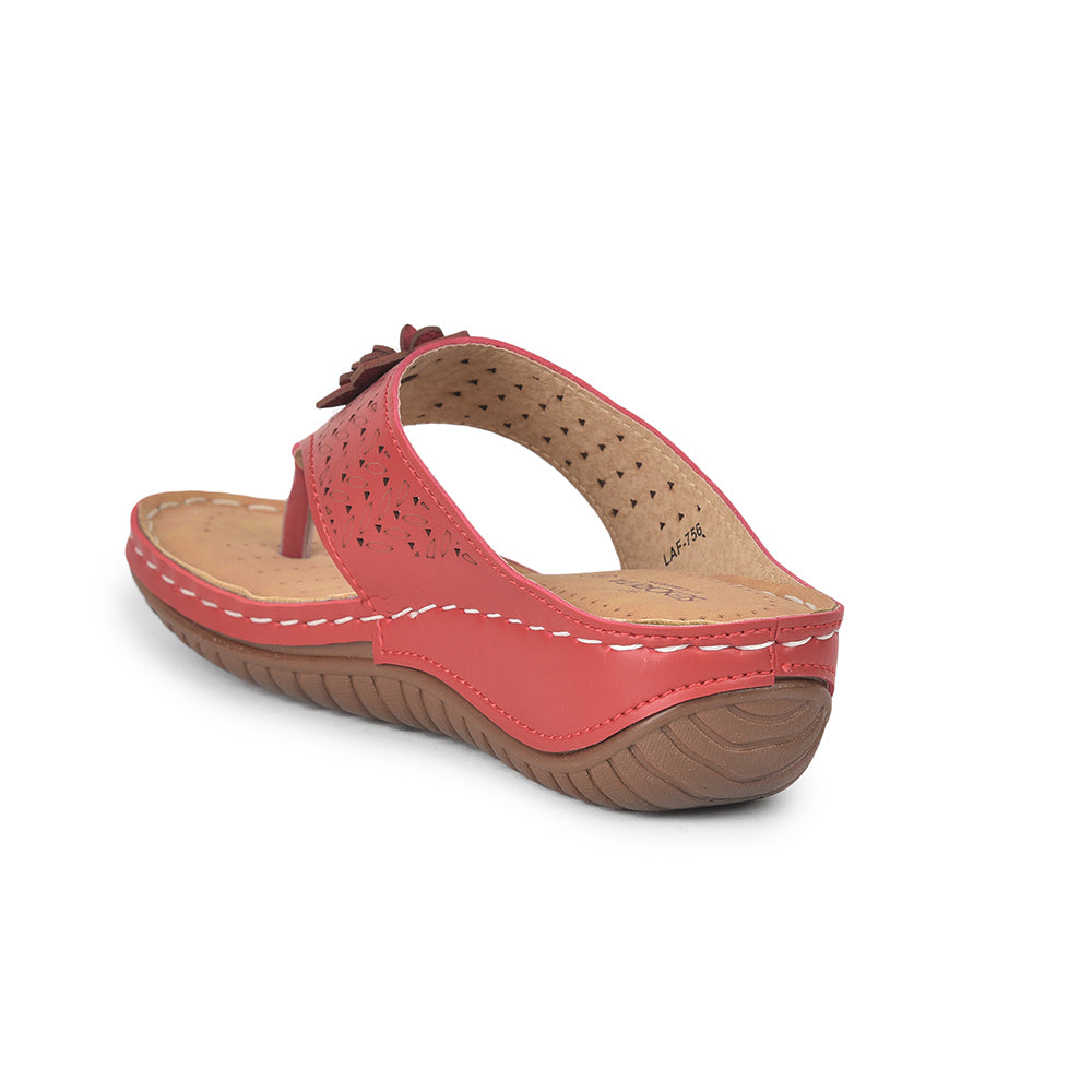 Senorita Casual (Cherry) Slipper For Women LAF-756 By Liberty