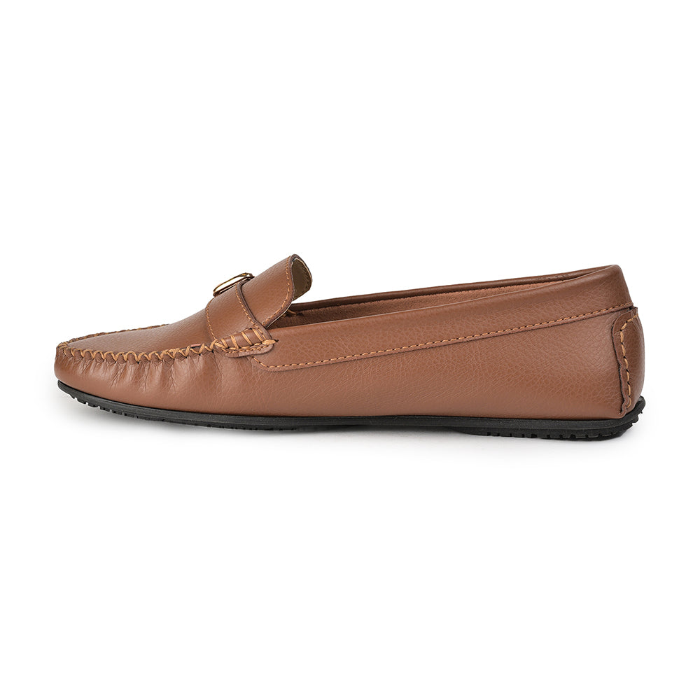 Healers Tan Casual Loafers For Women GI-SML-1 By Liberty