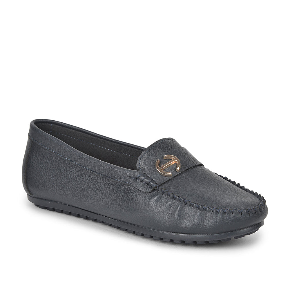 Healers Casual Blue Loafers For Women GI-SD-31 By Liberty