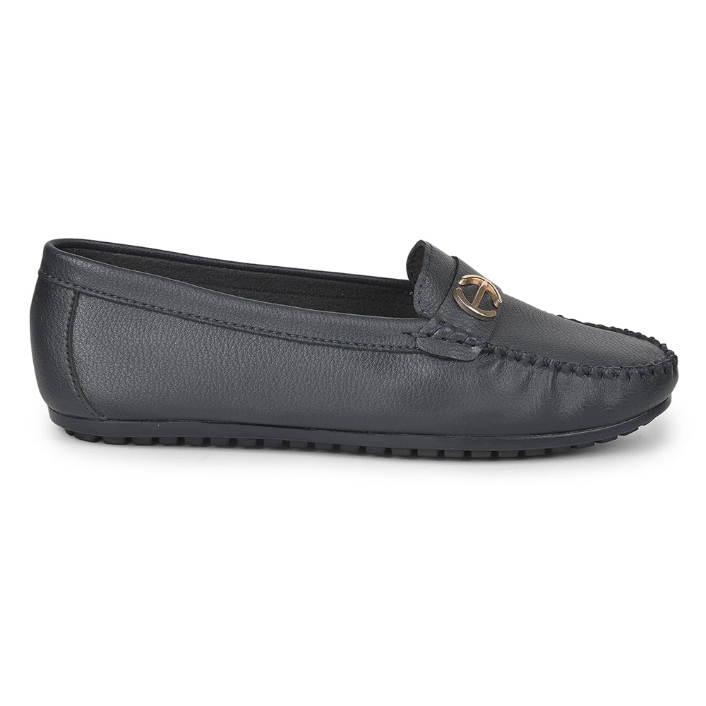Healers Casual Blue Loafers For Women GI-SD-31 By Liberty