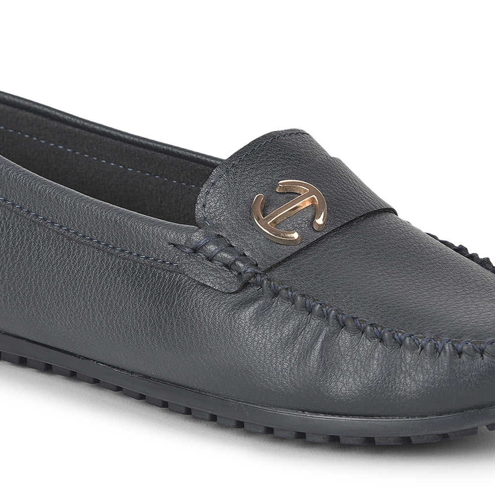 Healers Casual Blue Loafers For Women GI-SD-31 By Liberty