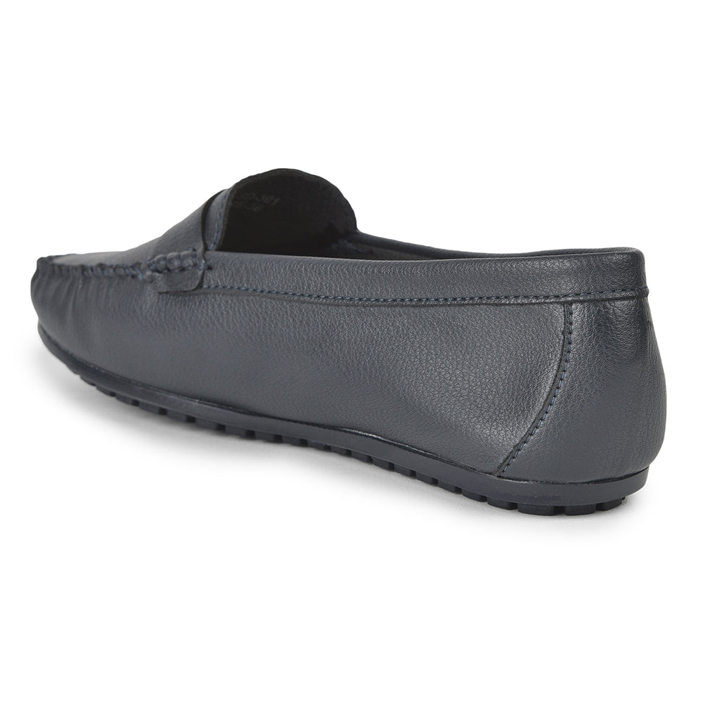 Healers Casual Blue Loafers For Women GI-SD-31 By Liberty