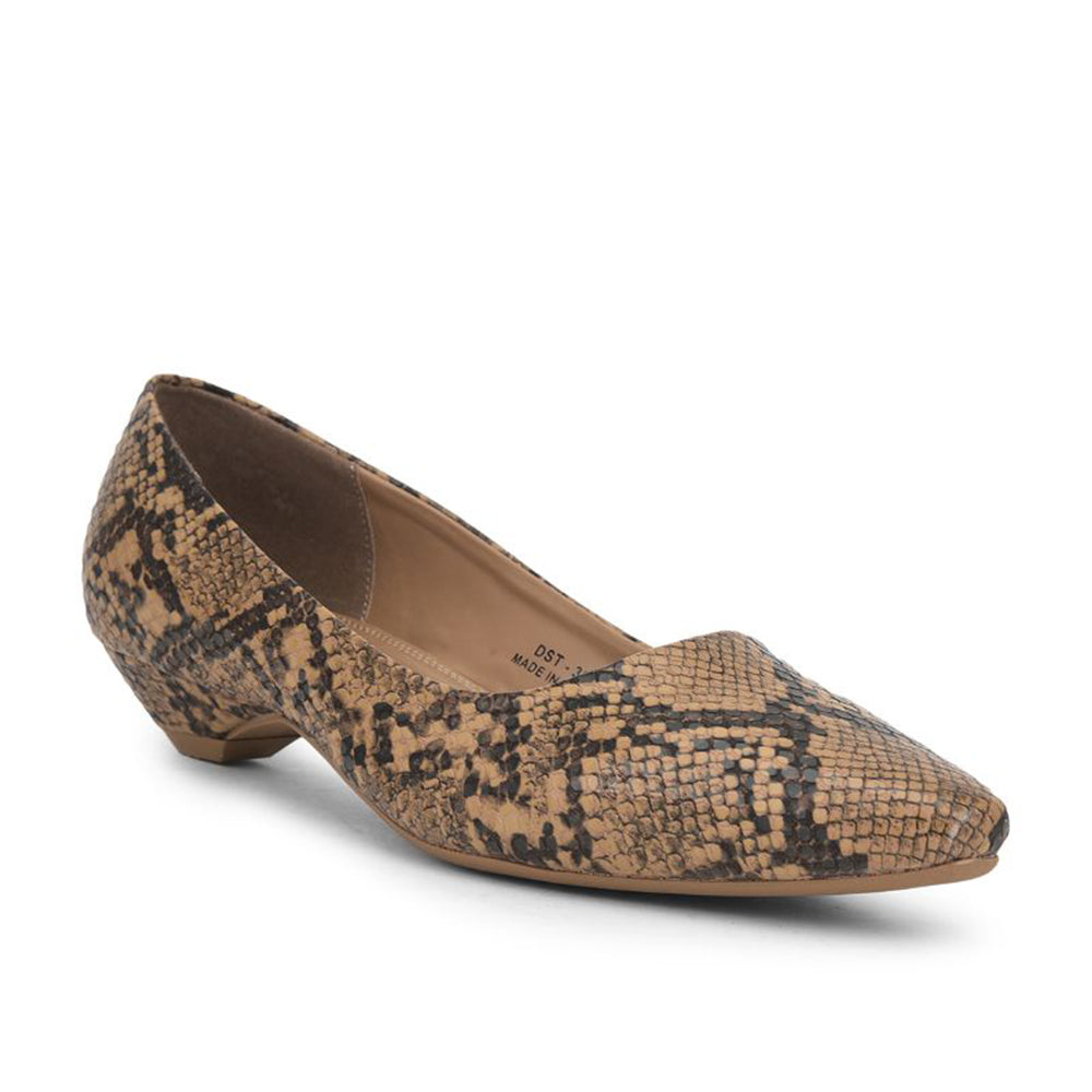 Healers Fashion Ballerina For Ladies (Beige) DST-33 By Liberty
