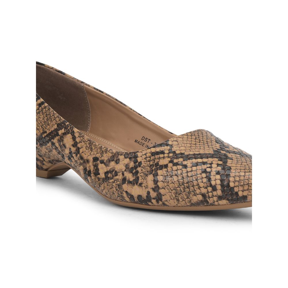 Healers Fashion Ballerina For Ladies (Beige) DST-33 By Liberty