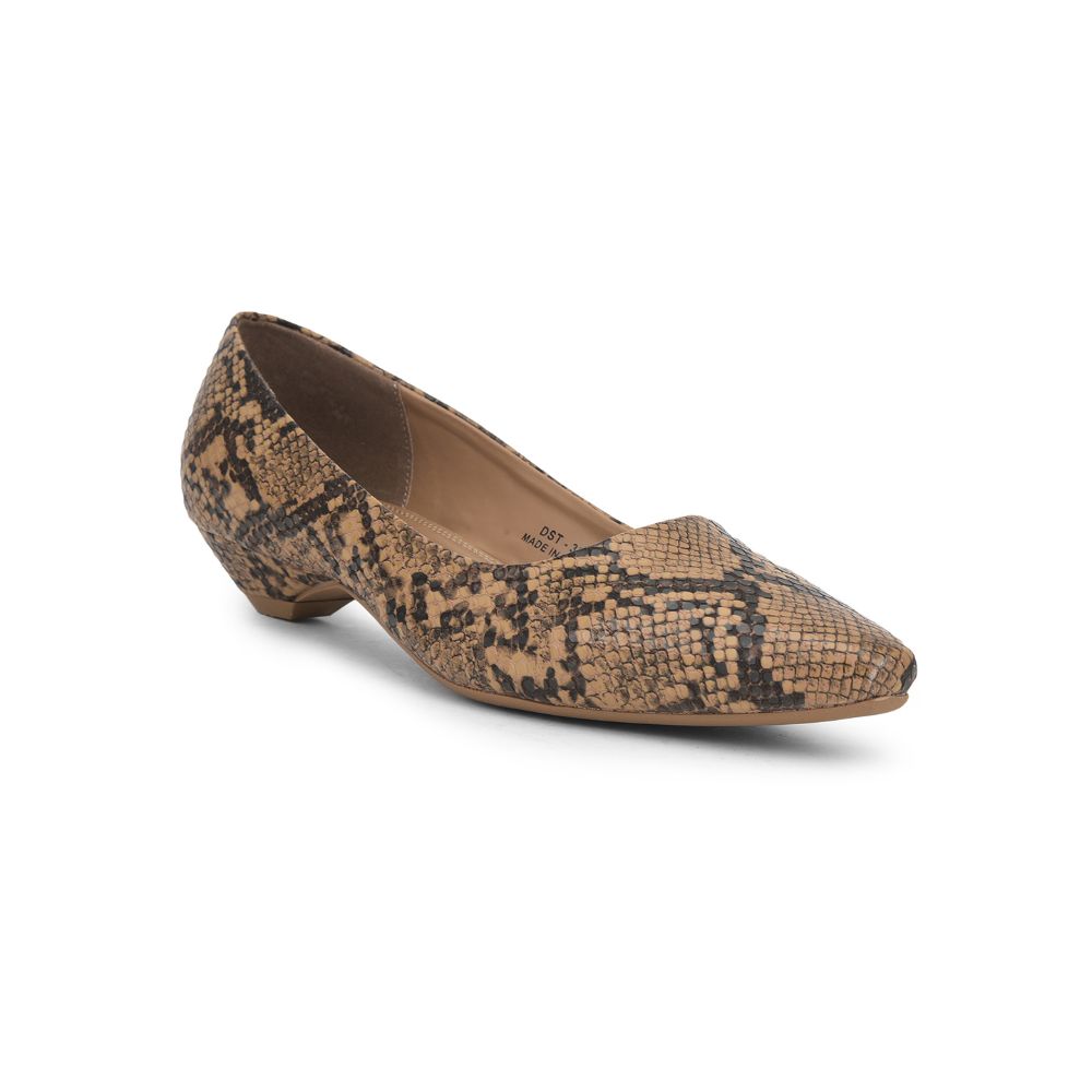 Healers Fashion Ballerina For Ladies (Beige) DST-33 By Liberty