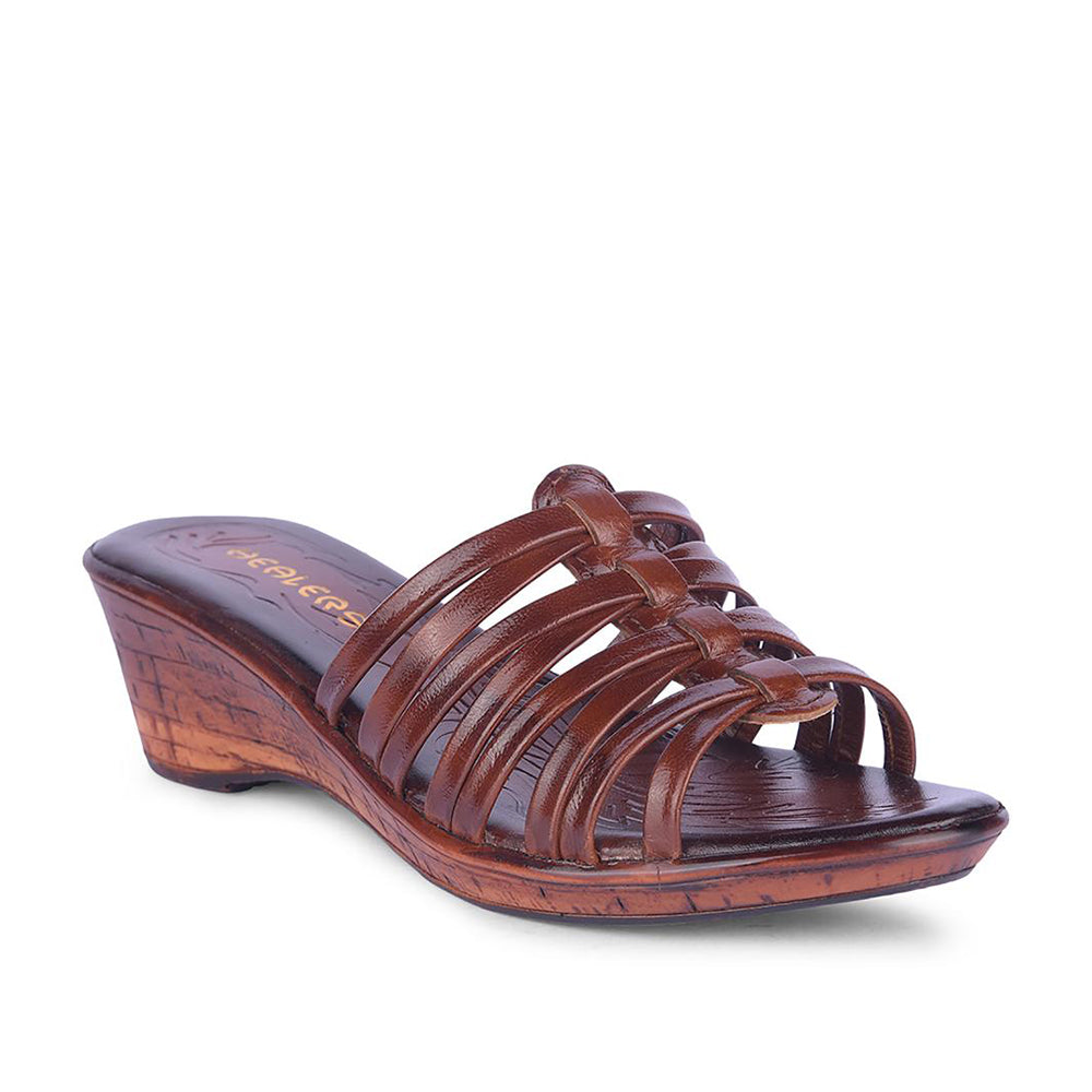 Healers By Liberty Women TLO-56 Tan Fashion Slippers