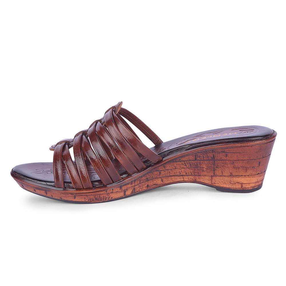 Healers By Liberty Women TLO-56 Tan Fashion Slippers