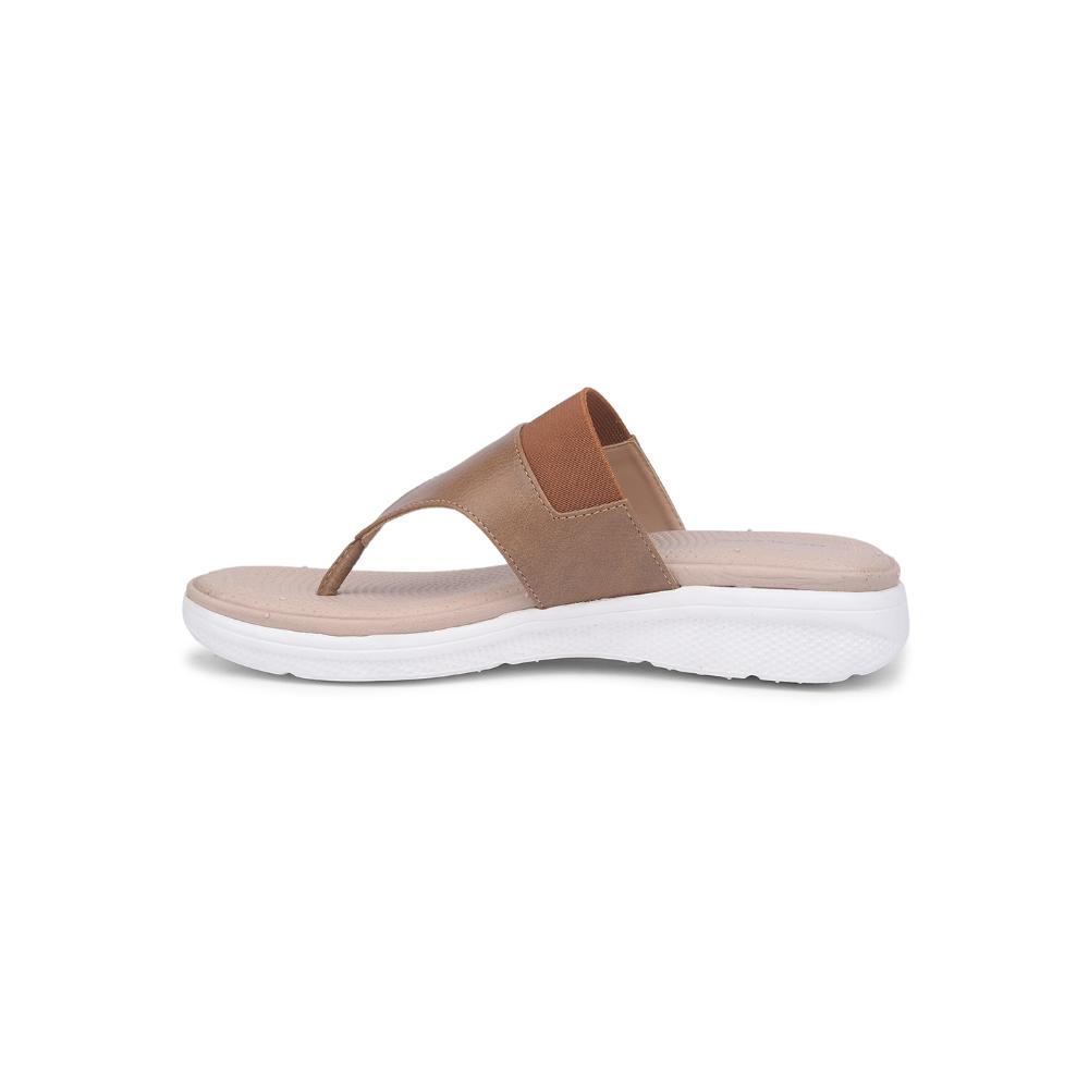 Healers Casual Brown Slipper For Women SFL-14 By Liberty