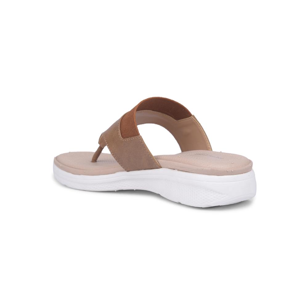 Healers Casual Brown Slipper For Women SFL-14 By Liberty