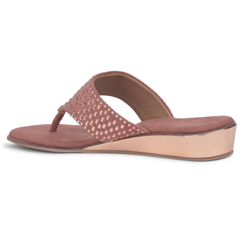 Senorita By Liberty Women STY-71 Peach Casual Slippers