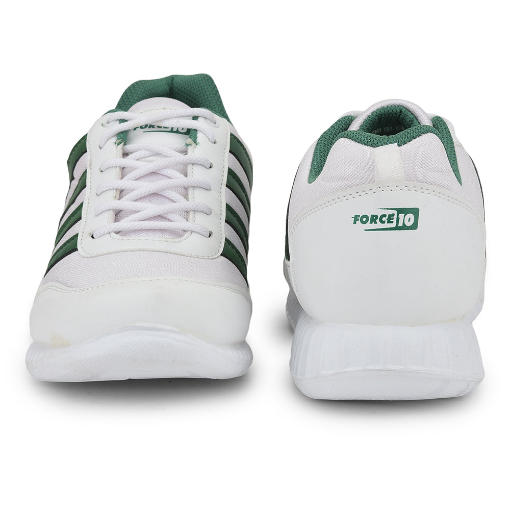 Force 1 Casual Green Lacing Shoes For Kids 996-9SL By Liberty