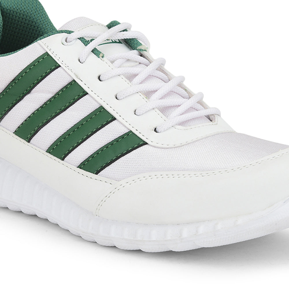 Force 1 Casual Green Lacing Shoes For Kids 996-9SL By Liberty