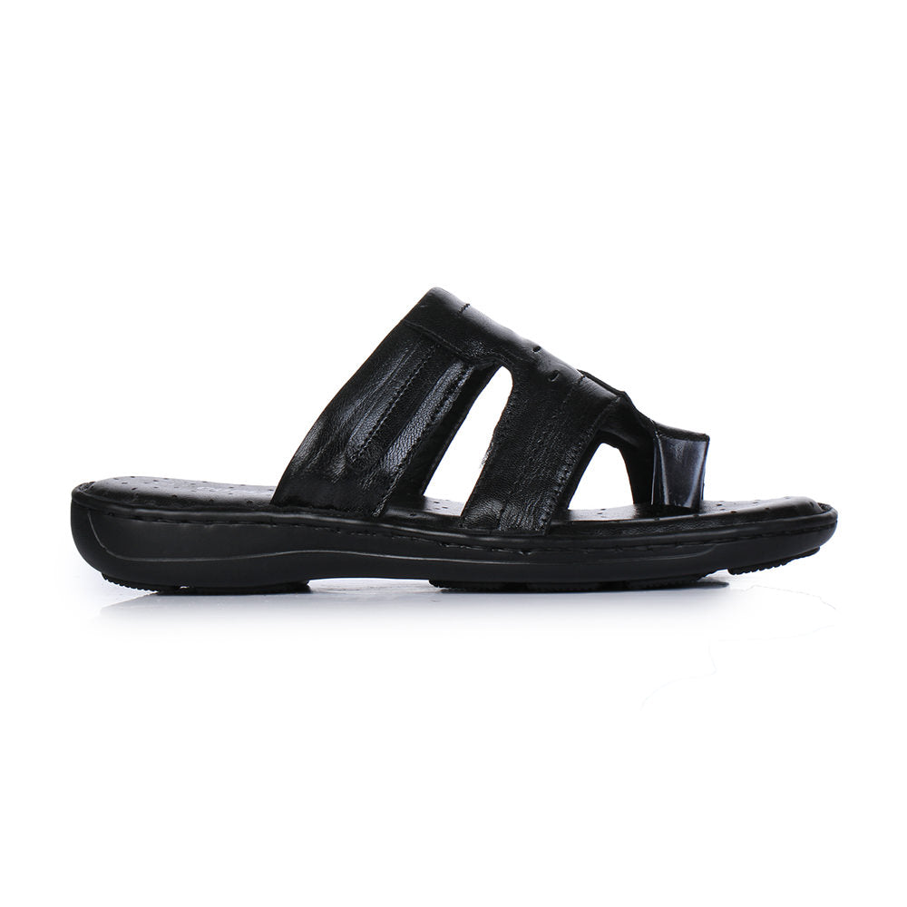 Coolers By Liberty GSL-24 Casual Black Thong Slippers For Men