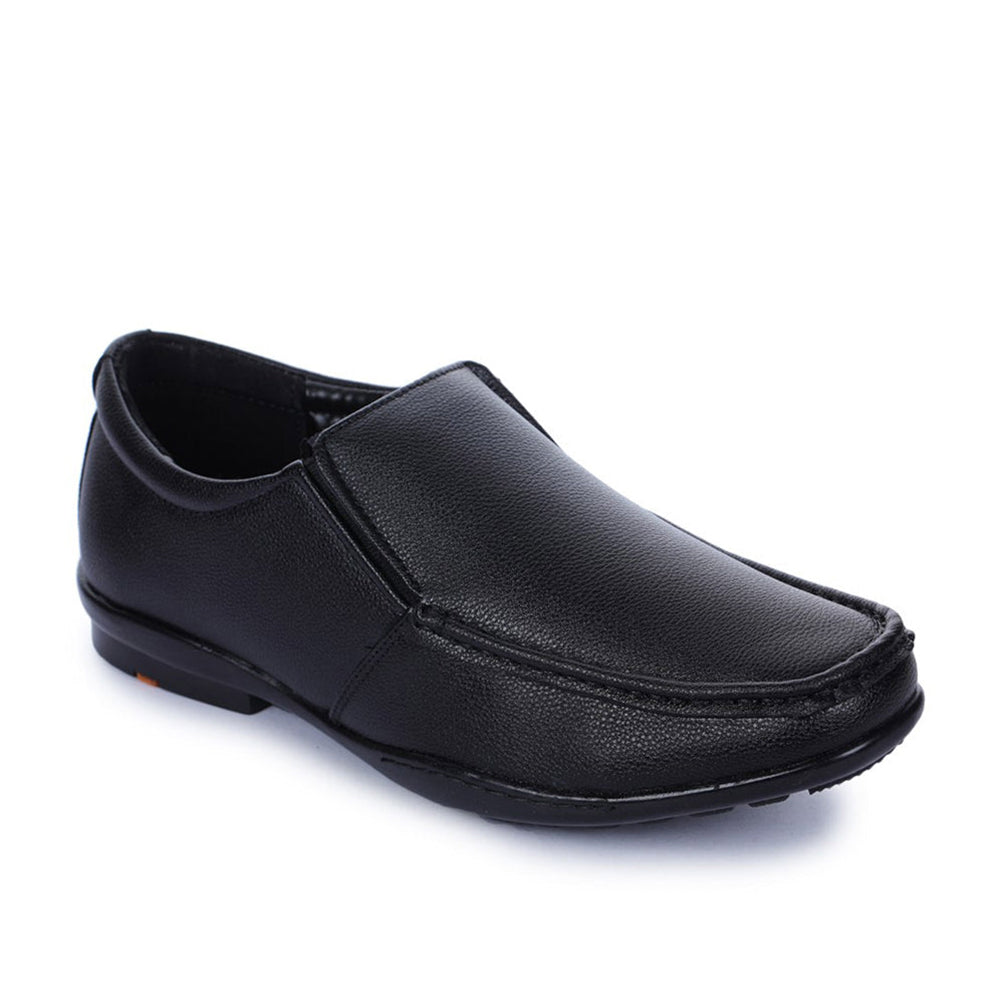 Fortune (Black) Classic Loafer Shoes For Men A8-2 By Liberty