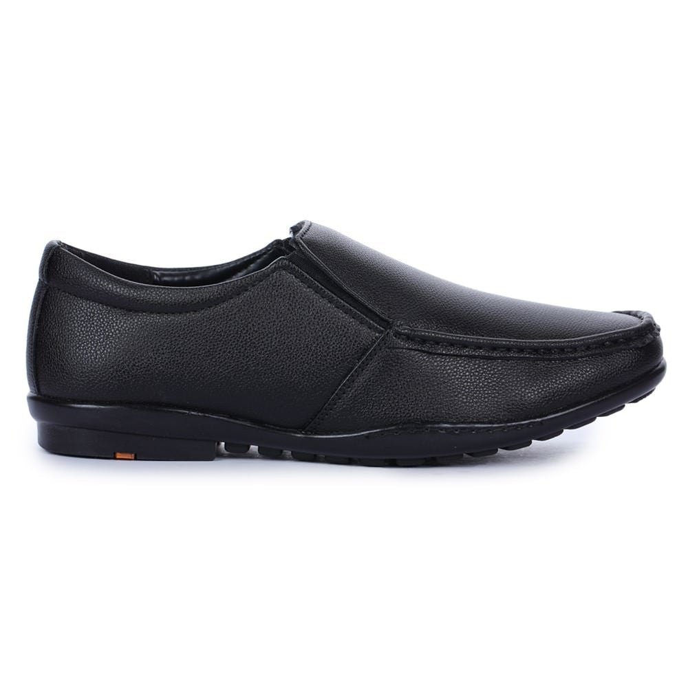 Fortune (Black) Classic Loafer Shoes For Men A8-2 By Liberty