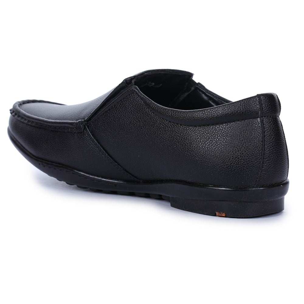 Fortune (Black) Classic Loafer Shoes For Men A8-2 By Liberty