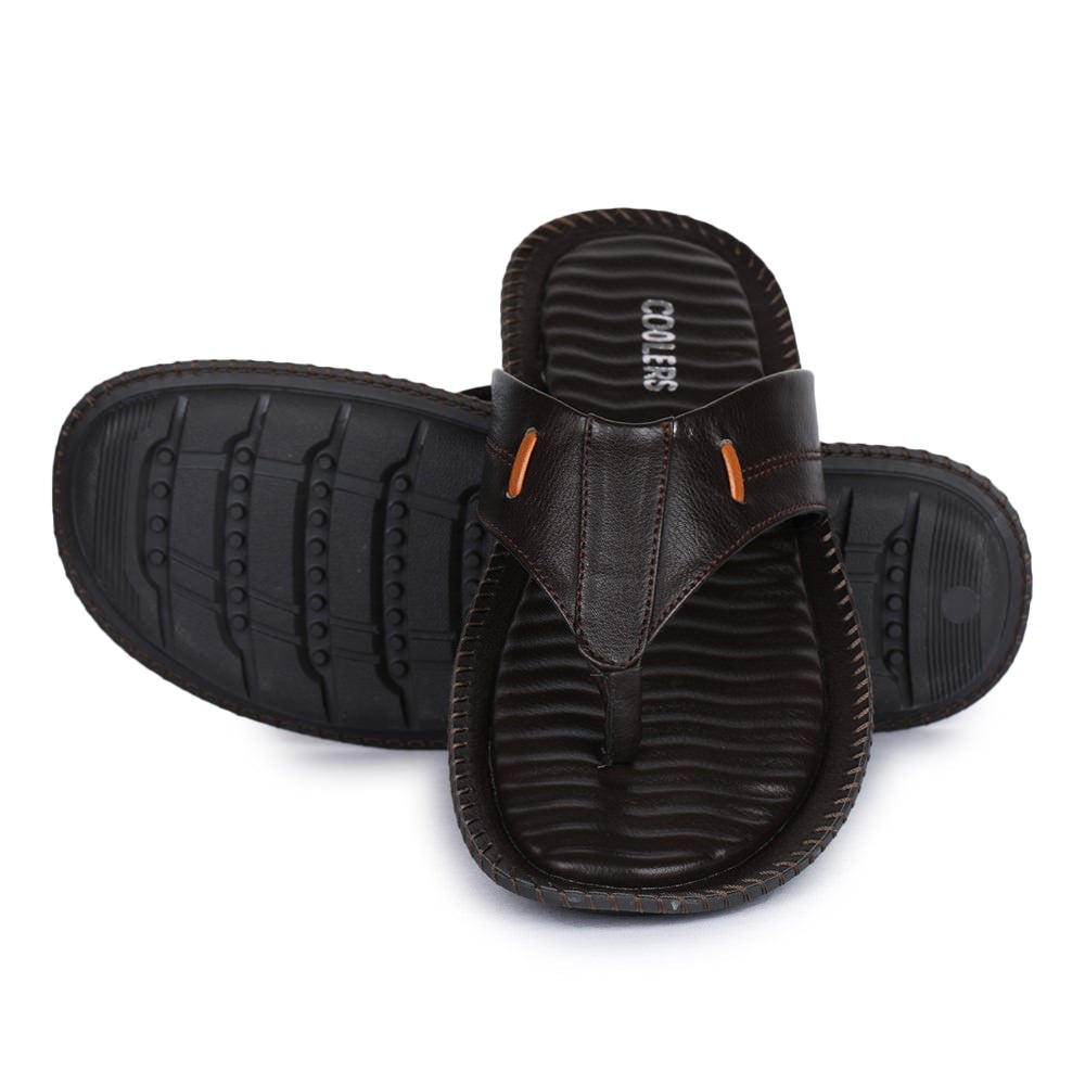 Coolers By Liberty K2-3 Casual Brown Slippers For Men