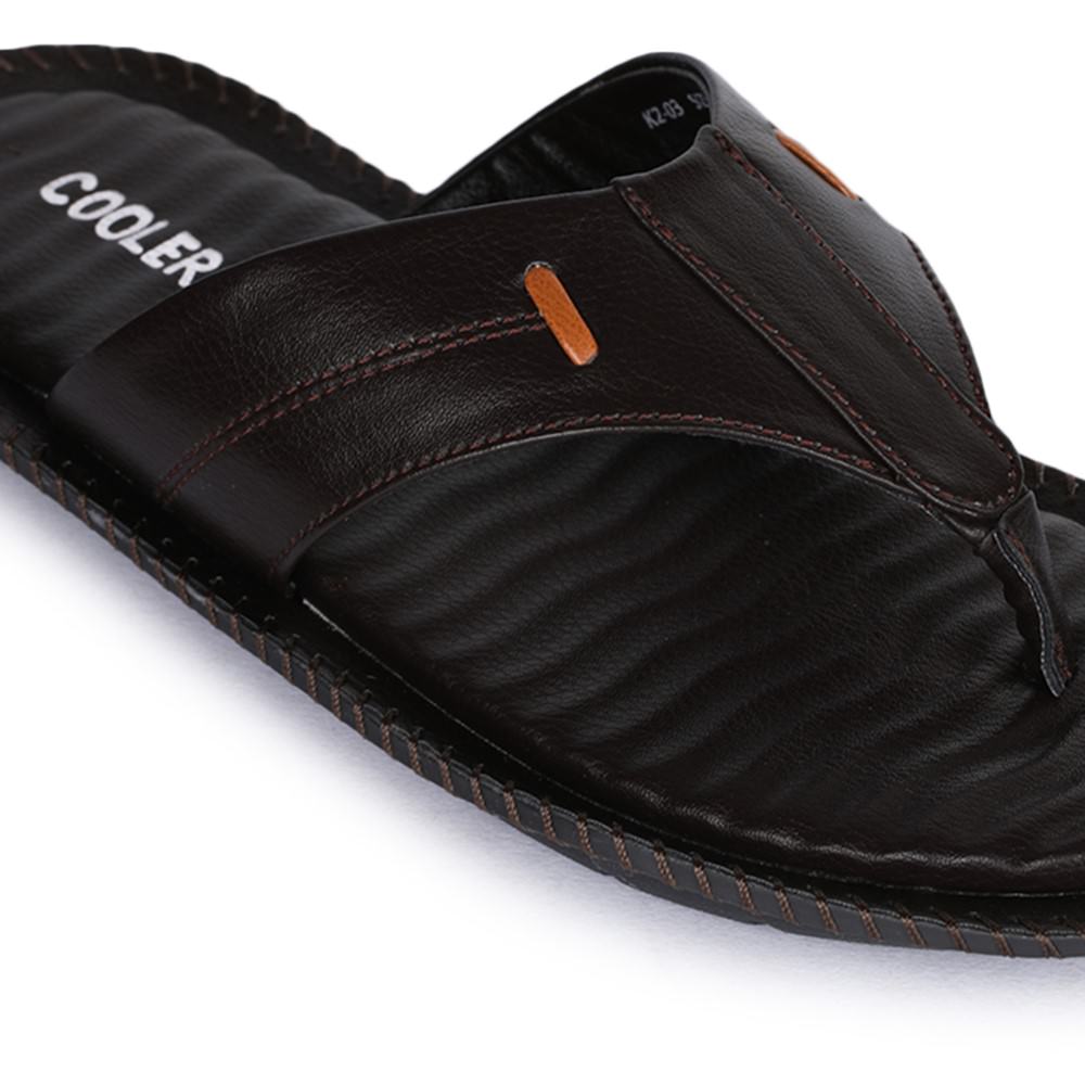 Coolers By Liberty K2-3 Casual Brown Slippers For Men