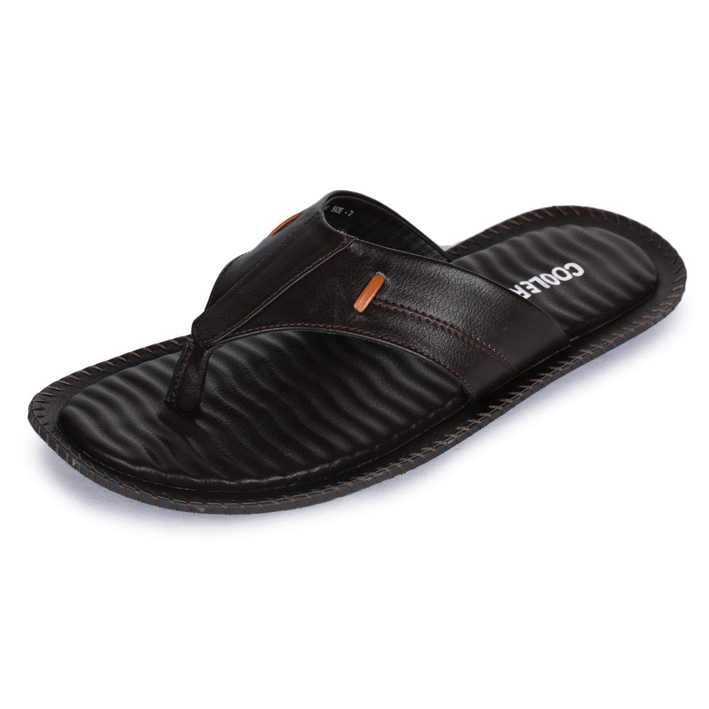 Coolers By Liberty K2-3 Casual Brown Slippers For Men