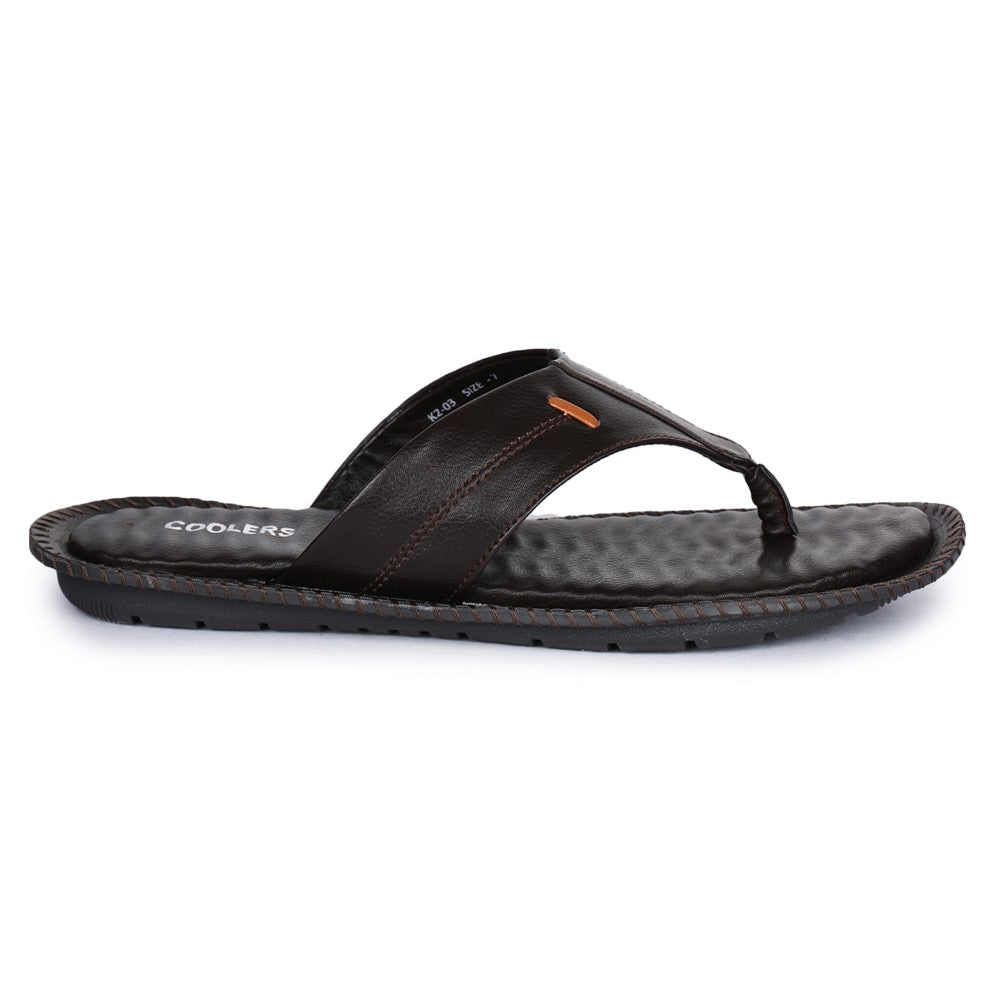 Coolers By Liberty K2-3 Casual Brown Slippers For Men