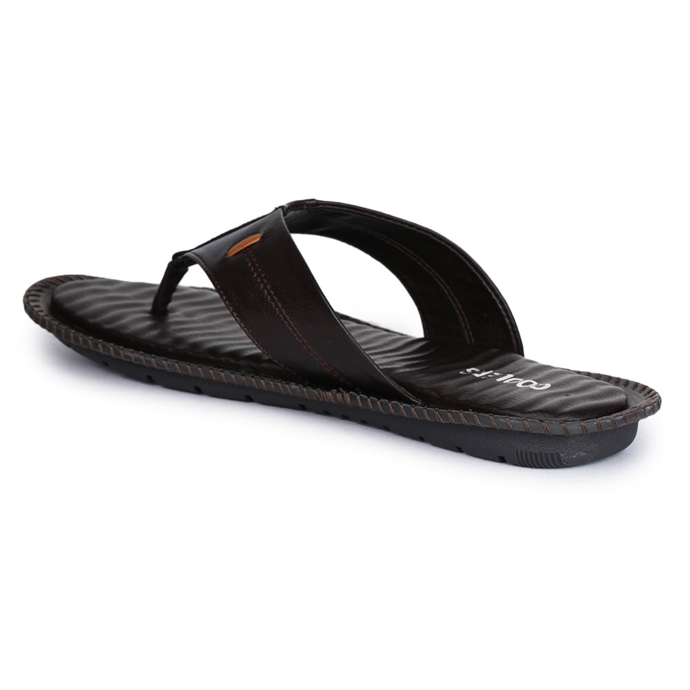 Coolers By Liberty K2-3 Casual Brown Slippers For Men