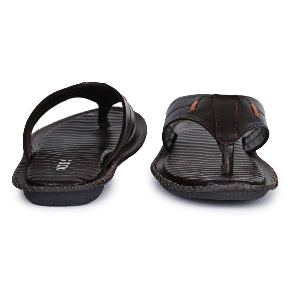 Coolers By Liberty K2-3 Casual Brown Slippers For Men