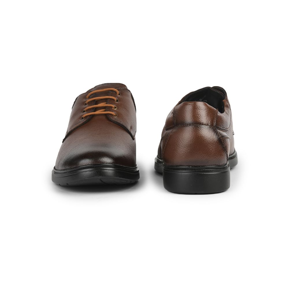 Healers Formal (Tan) Lacing Shoes For Men SSL-19 By Liberty