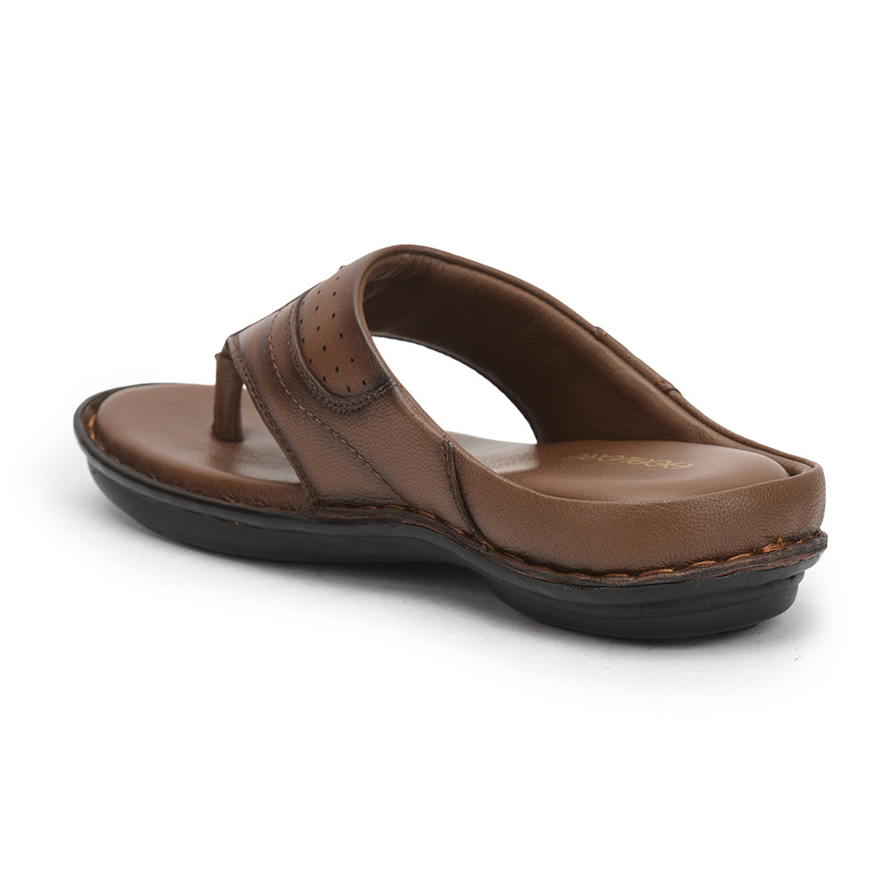 Healers Casual Slipper For Men (Tan) ER-56 By Liberty