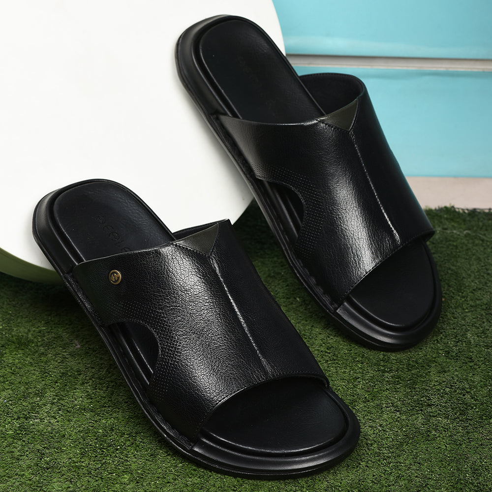 Healers By Liberty Men JPL-264 Black Casual Slippers