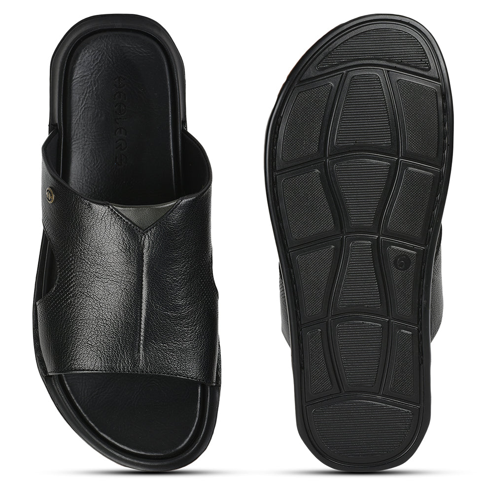 Healers By Liberty Men JPL-264 Black Casual Slippers