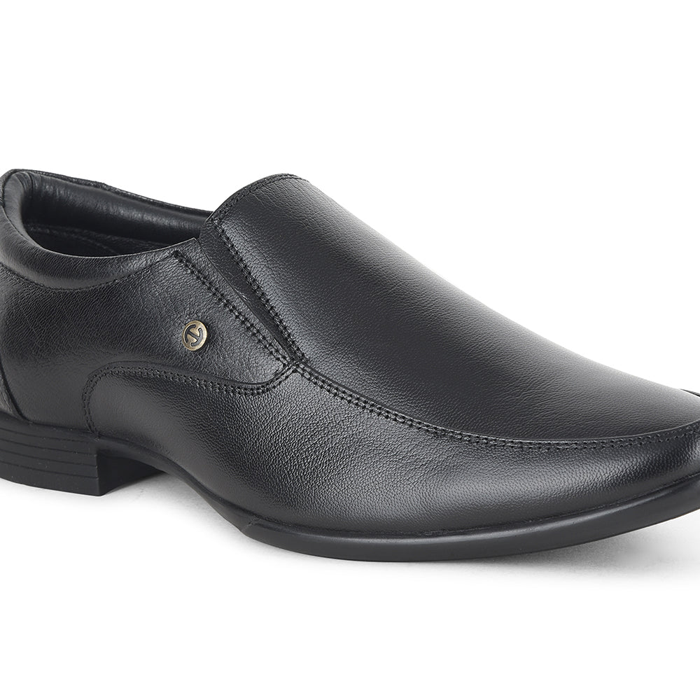 Healers by Liberty Men UVI-4 Black Formal Non Lacing Shoes