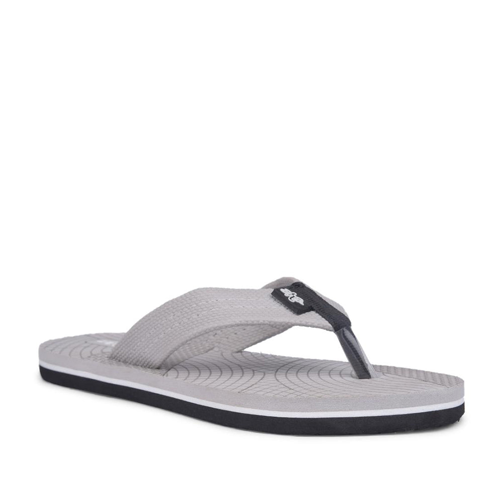 A-HA Casual Grey Flip Flop For Men ORTHO-2 By Liberty